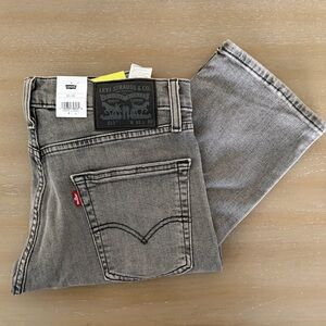 Levi's Men's Slim Straight Jeans in Gray